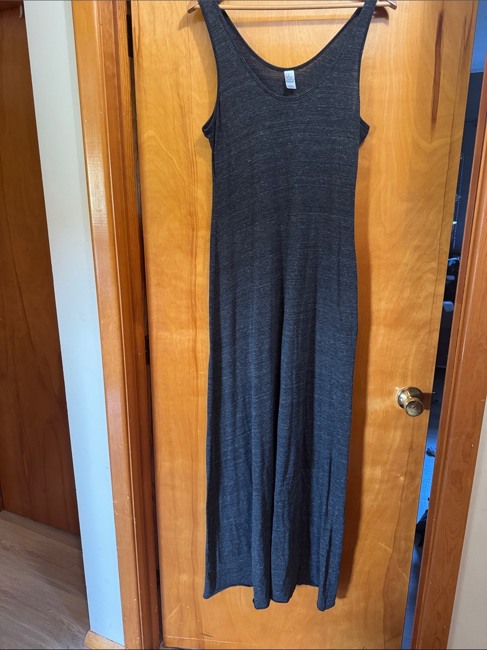 Tall Girl Friendly! Alternative Apparel Black Sleeveless Maxi Dress